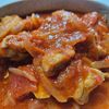 Maiの作ってみた!投稿(【鶏肉のトマト煮込み】簡単!濃厚トマトソースが絶品♩)