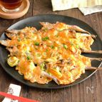 【ノンフライヤー】ししゃものピリ辛ねぎチーズ塩焼き