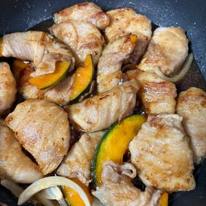 1085809の作ってみた!投稿(ごはんが進む味付け!ジューシーな『新玉ねぎの甘辛肉巻き』)