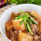 ご飯がススム＊厚揚げと豚ひき肉のとろとろとろみ煮