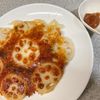 サラの作ってみた!投稿(【蓮根と大葉チーズライスピザ】もちっと香ばし!カリッとチーズ)