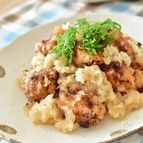 [鶏むね肉の和風おろしから揚げ]塩こうじでしっとり♪