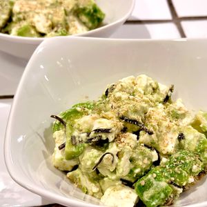 Matilda＊の作ってみた!投稿(【無限おつまみ豆腐】コクとまろみのアボカドマヨ昆布🥑)