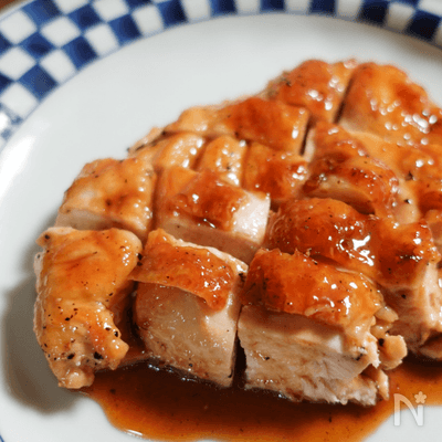 鶏むね肉のステーキ