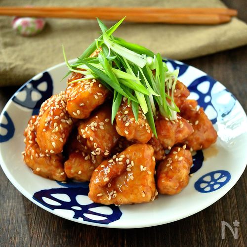 コクのある甘酢味でごはんがすすむ!鶏むね肉の黒酢あん