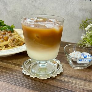 のりのり🐾🎀🤍の作ってみた!投稿(２層のカフェオレ)