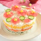 ひな祭りケーキ寿司