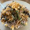 楽ラク手抜キッチン🐶🐾の作ってみた!投稿(ひんやり食欲UP☆ごま油香る♪山菜たっぷりおろしそば)