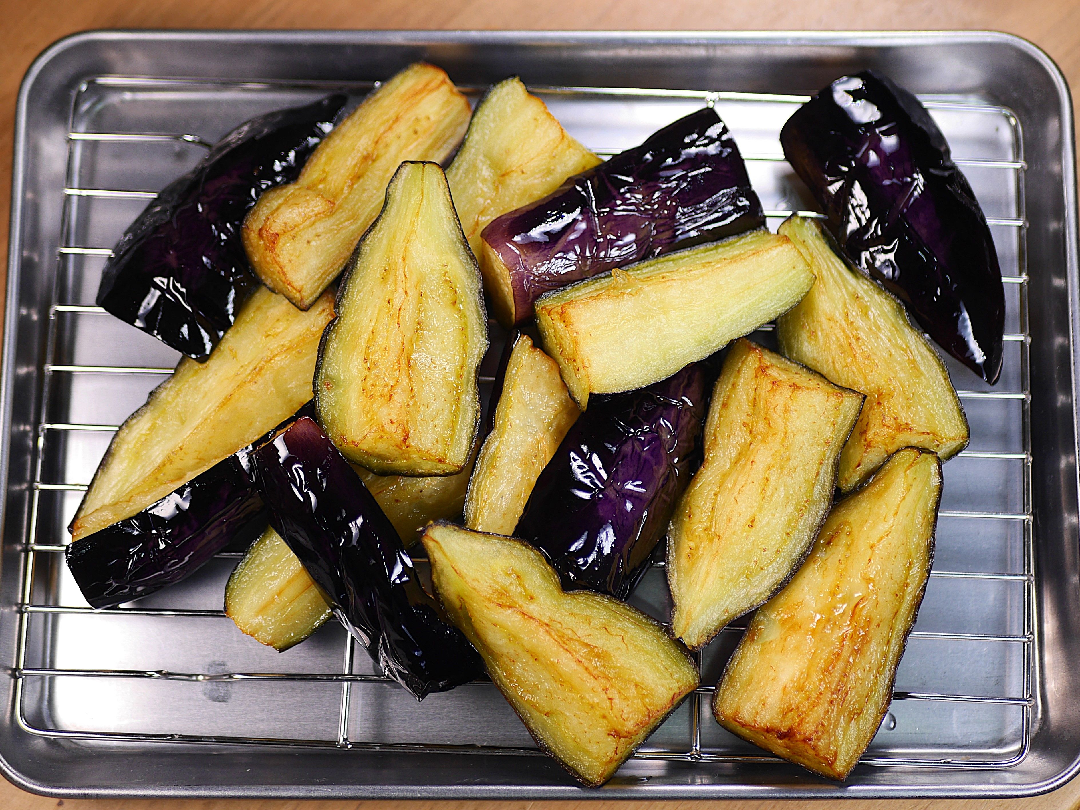 なすの美味しい食べ方🎐揚げ茄子とあげ玉の生姜香る南蛮漬け