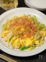 もりもり食べられる!【キャベツと玉子の和風炒め】