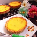 ポリ袋でモミモミ♪おからのタルトで簡単プリンタルト♡