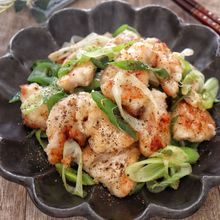 ［鶏と長ネギの塩麹ペッパー］シンプルだけどやみつきの旨さ♡