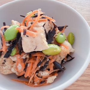 ミルクの作ってみた!投稿(レンジだけで簡単！栄養たっぷり炒り豆腐)