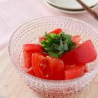 決め手は昆布茶＊さっぱりジューシーだしトマト