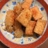 たりおの作ってみた!投稿(材料2つ*厚揚げと結びしらたきの甘辛煮【味しみのポイント】)