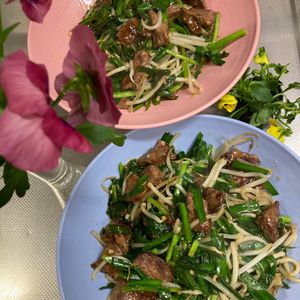 そら・ゆずの作ってみた!投稿(【レバニラ炒め】スタミナ満点、町中華の味)