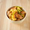 ご飯のおかわりが止まらない！【鶏の照りたま丼】の工程6
