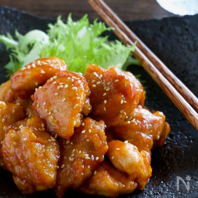 子どもと一緒に食べられる! ヤンニョムチキン