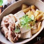 汁まで飲みほしたいっ♡身体の芯から温まる豚肉豆腐