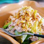 『豚キャベツのレンジ蒸し〜コクうま♡ネギだく中華だれ〜』