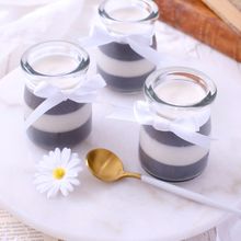 生クリーム不使用♡黒ゴマとココナッツのプリン