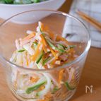 5分で完成！〈梅の春雨サラダ〉夏仕様でさっぱりおかず！