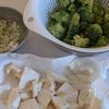 10分副菜【豆腐とブロッコリーのねぎ塩レモン和え】の工程1