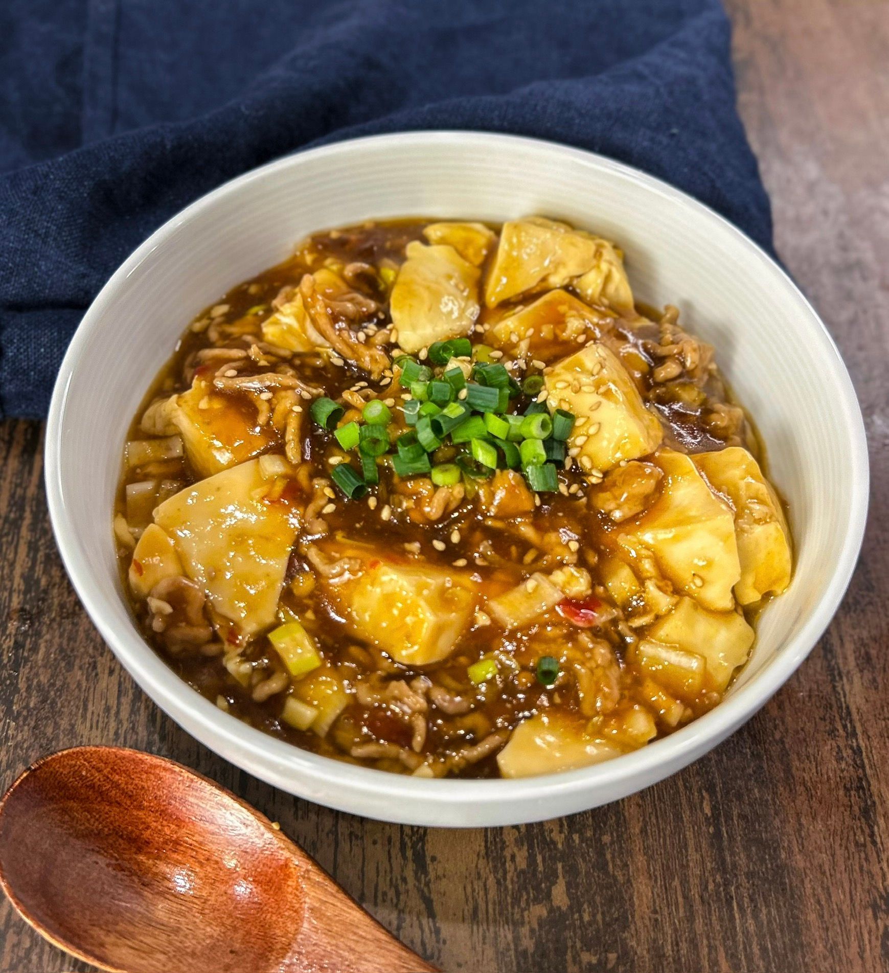 濃厚麻婆豆腐】飲めるほどトロトロ？！ | レシピサイトNadia