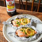 フライパンで簡単！和風しょうゆバターの「鮭のごちそうホイル焼き」