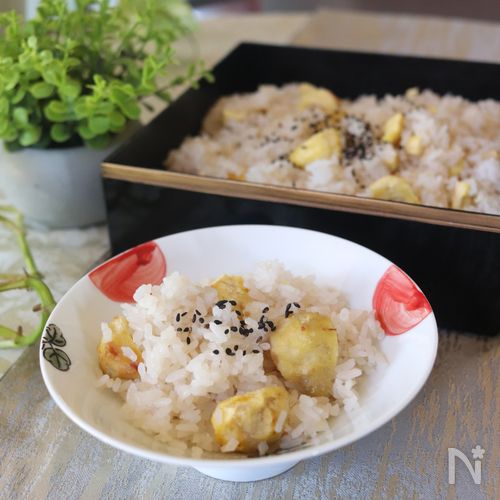 秋のごちそう 炊飯器で作るシンプル栗ご飯