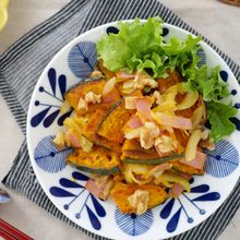 【フライパン1つ】焼きかぼちゃのさっぱりサラダ