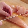 漬けるだけ簡単♪鶏むね肉と野菜の揚げ浸しの工程2