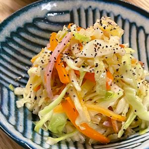 michuの作ってみた!投稿(ポリ袋で簡単！キャベツと人参の簡単マリネサラダ)