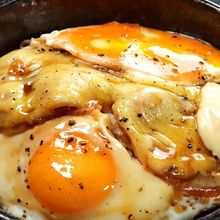【究極ズボラ丼】包丁なし！5分でできる『ハムチーズエッグ丼』