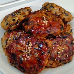 そらまめの作ってみた!投稿(冷めてもふんわり♡お弁当にも『ひじき入り豆腐つくねバーグ』)