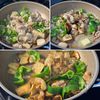 ご飯泥棒!【豚バラとキノコとピーマンのオイスターバター】の工程2