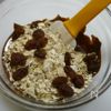 オートミール！ミニカップチョコレートの工程1