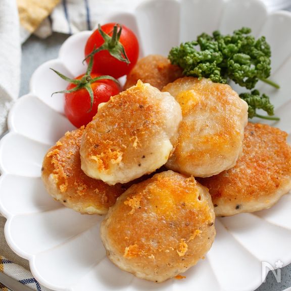 チーズチキンナゲット【#作り置き #お弁当 #揚げない】