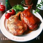 1度で2種類♪ジューシークリスマスチキンレッグ♪