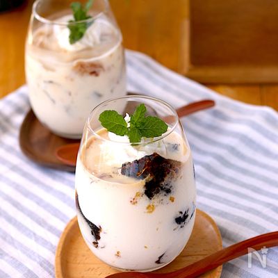 シャリップルン♪新食感が癖になる!氷コーヒーゼリー