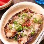 なすのチーズステーキ『甘辛味噌だれとチーズで旨うま♪』
