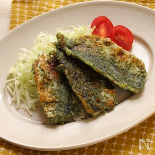 【あじの磯辺焼き】毎日おいしい健康レシピ!