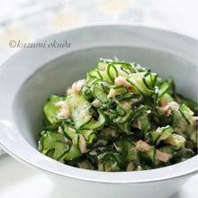 クセになる美味しさ!火を使わず超簡単【塩だれツナきゅうり】
