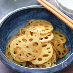 【れんこんのカレー風味きんぴら】子供も大好き〜シャキシャキ