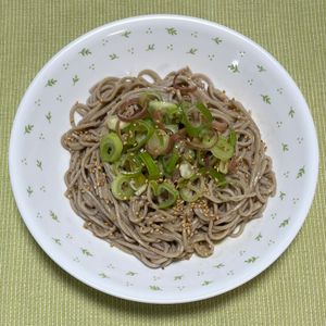 キャピタンの作ってみた!投稿(ごま好き必見！ねりごま和えそば)