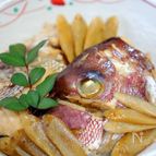 鯛の煮付け