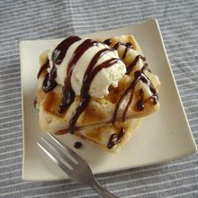 シナモンワッフルパイ。