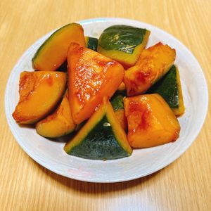 立夏の作ってみた!投稿(裏ワザで激的ホクホク！かぼちゃの煮物)