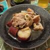 まもの作ってみた!投稿(とろとろ牛すじと根菜の塩スープ)