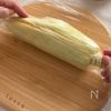 とうもろこしと胸肉のチリソース風炒めの工程1